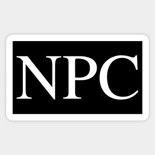 NPC Text Sticker